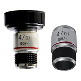 Objetiva Acromatica Aumento 4