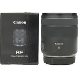 Objetiva Canon 85m 2