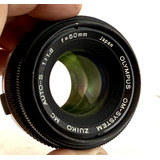 Objetiva Olympus Zuiko 50