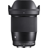 Objetiva Sigma 16mm F/1.4 Dc Dn Contemporary Para Sony E