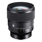 Objetiva Sigma 85mm F