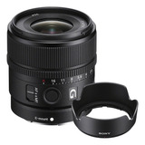 Objetiva Sony Aps-c 15mm F/1.4 G E-mount