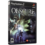 Obscure 2 The Aftermath Para Ps2