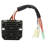 OCPTY Regulador De Retificador De Voltagem Para 1995 1995 Para Yamaha Moto 4 1994 2000 Para Yamaha Timberwolf 250 1996 2001 Para Yamaha Warrior 350 1995 2001 Para Yamaha Wolverine 350 Retificador