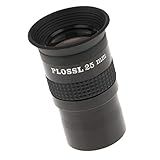 Ocular Do Telescópio De 1 25 Plossl 25mm Com Rosca Para Filtros De Astronomia De 1 25 Polegadas