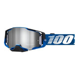 Óculos 100 Armega Motocross Trilha Rockchuck Espelhado