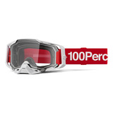 Oculos 100 Motocross Trilha Armega Corbin Lente Transp