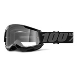 Óculos 100 Strata 2 C Ponto Para Tear Off Trilha Motocross