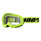 Óculos 100 Strata 2 Original Lente Clear Anti Embaçante