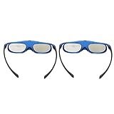 Óculos 3D DLP Link De 144 Hz óculos De Obturador Ativo HD 3D Leves Para Todos Os Projetores 3D DLP Link Para Optoma Para XGIMI ZX4 H1 Para Philips
