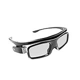 Óculos 3D Recarregáveis BYINTEK Para Projetor 3D DLP Obturador Ativo DLP Link Real 3D Chocante Perfeito Para Filmes E Jogos 3D
