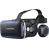 Óculos 3D VR Fone De Ouvido