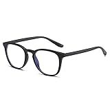 Óculos Anti Luz Azul Quadrado Fozoco Eyewear Para Computador Celular E Games   Quito  Preto Fosco 