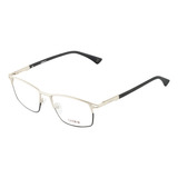 Óculos Armação Carmim Crm41019 C2 Masculino Metal Retangular