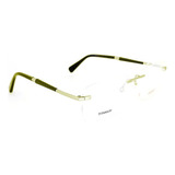 Óculos Armação Ferrati Fe1003t 04a Balgriff Titanium Dourado