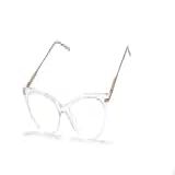 Óculos Armação Gatinho Feminino Com Lentes Sem Grau Aa 1353  Transparente 