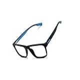Óculos Armação Masculino Com Lentes Sem Grau Jc 1024 Cor  Preto Azul