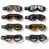 Óculos Aviador Motociclista Retro Vintage Capacete Custom Hd