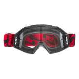 Óculos Blast Proteção Para Capacete Motocross Trilha Enduro Cor Da Armação Preto Tamanho Universal Ajustável