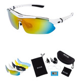 Óculos Ciclismo Ciclista Bike Mtb 5 Lentes Suporte P Grau