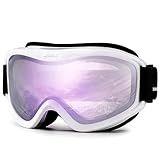 Óculos De Esqui E Snowboard Da Juli Óculos De Neve Premium Safira Roxa Branca ártica 