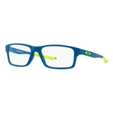 Óculos De Grau Oakley Crosslink Xs Satin Navy Oy8002 04 51 Cor Azul