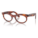 Óculos De Grau Ray Ban Wayfarer Oval Rx2242v 2144 53 Cor Hav