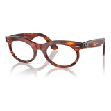 Óculos De Grau Ray Ban Wayfarer Oval Rx2242v 2144 53