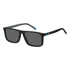 Óculos De Grau Tommy Hilfiger Clip On Polarizado Th2086 cs Cor Preto Tamanho 56