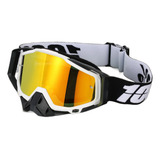 Óculos De Motocross 100 Trilhas Branco Alta Qualidade
