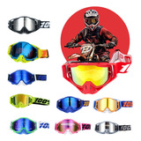 Óculos De Motocross Lente Espelhada Trilha Ciclismo Downhill
