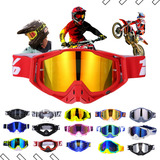 Óculos De Motocross Lente Espelhada Trilha Ciclismo Downhill