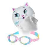 Óculos De Natação E Touca Infantil Speedo Candy Proteção
