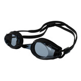 Óculos De Natação Marlin Pro Muvin Antiembaçante Proteção Uv Lentes Espelhadas Tiras Duplas Ajustáveis Acompanha Três Tamanhos De Narizeiras E Par De Protetores De Ouvido Treino Cor Preto