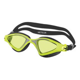 Óculos De Natação Meteor Preto E Amarelo Tamanho Único Speedo