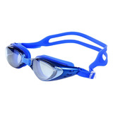 Óculos De Natação Piscina Zhenya Infantil Profissional Cor Azul Hero Band