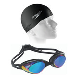 Óculos De Natação Speedo Hydrovision Mr Endurance Touca