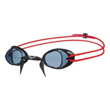 Óculos De Natação Swedix Arena Cor Preto vermelho