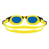 Óculos De Natação Swim Neon Adulto Amarelo Spirit Azul