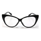 Óculos De Olho De Gato Pretos