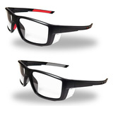 Óculos De Proteção Para Lentes Graduadas Ssrx Super Safety Lente Cinza
