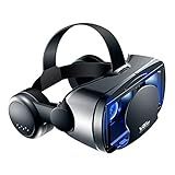 Óculos De Realidade Virtual Multifuncional Para Celular Com Cinema 3D Dedicado Versão áudio Visual De óculos De Realidade Virtual De Fones De Ouvido Grandes Adequado Para Smartphones De 5 A 7 Polegadas