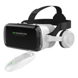 Óculos De Realidade Virtual Shinecon Com Fone E Controle