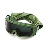 Óculos De Segurança Tático Militar Airsoft CS Paintball Tiro Balístico óculos De Caça Escudo