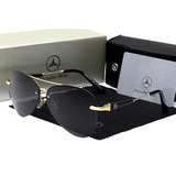 Óculos De Sol Aviador Mercedes benz Uv400 Lentes Polarizada