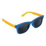 Óculos De Sol Azul Amarelo Buba