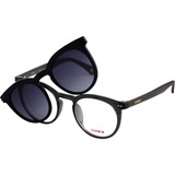 Óculos De Sol Carmim Crm42105 C1 50 Clipon Polarizado