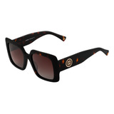 Oculos De Sol Carmim Marrom Polarizado Crm42330 C3 54
