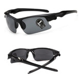 Óculos De Sol Ciclismo Bike Uv400 Praia Esporte Preto