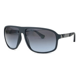 Óculos De Sol Emporio Armani Ea4029 50638g64 Cor Preto Cor Da Armação Preto Cor Da Lente Cinza